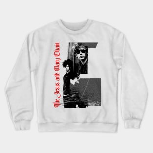 ^^^ The Jesus & Mary Chain Glitch Artwork ^^^ Crewneck Sweatshirt